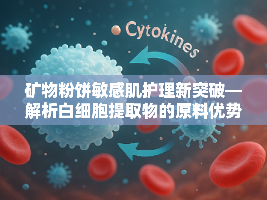 矿物粉饼敏感肌护理新突破—解析白细胞提取物的原料优势与应用前景