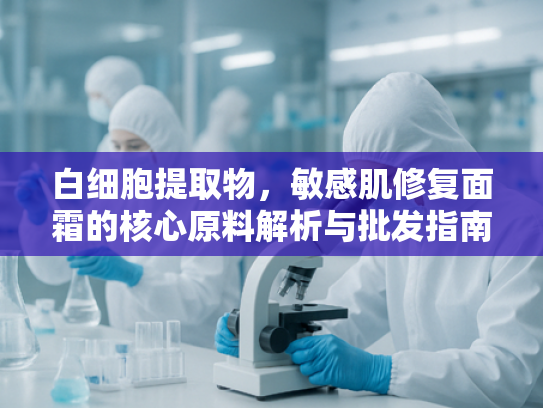 白细胞提取物，敏感肌修复面霜的核心原料解析与批发指南