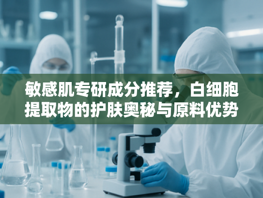 敏感肌专研成分推荐，白细胞提取物的护肤奥秘与原料优势解析