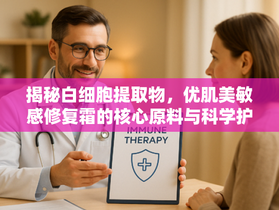 揭秘白细胞提取物，优肌美敏感修复霜的核心原料与科学护肤之道
