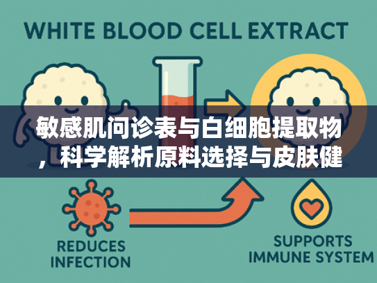 敏感肌问诊表与白细胞提取物，科学解析原料选择与皮肤健康管理方案
