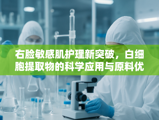 右脸敏感肌护理新突破，白细胞提取物的科学应用与原料优势