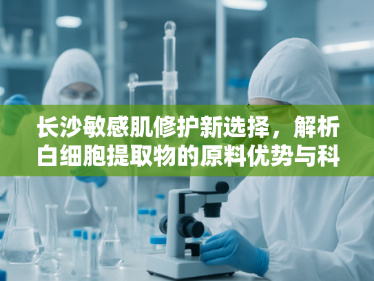 长沙敏感肌修护新选择，解析白细胞提取物的原料优势与科学应用