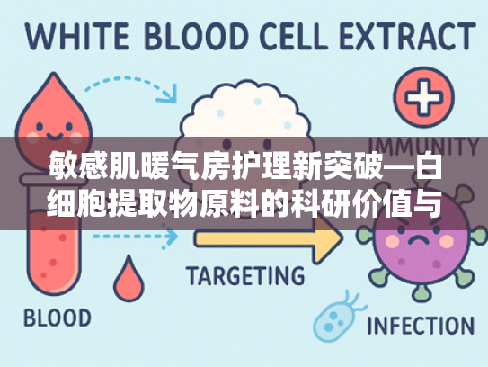 敏感肌暖气房护理新突破—白细胞提取物原料的科研价值与应用前景