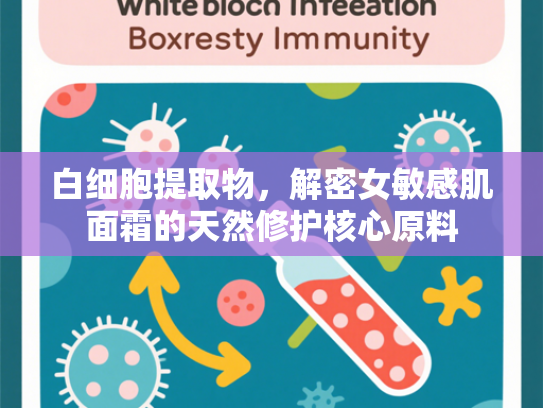 白细胞提取物，解密女敏感肌面霜的天然修护核心原料