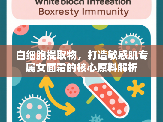 白细胞提取物，打造敏感肌专属女面霜的核心原料解析