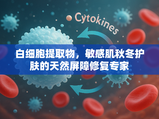 白细胞提取物，敏感肌秋冬护肤的天然屏障修复专家