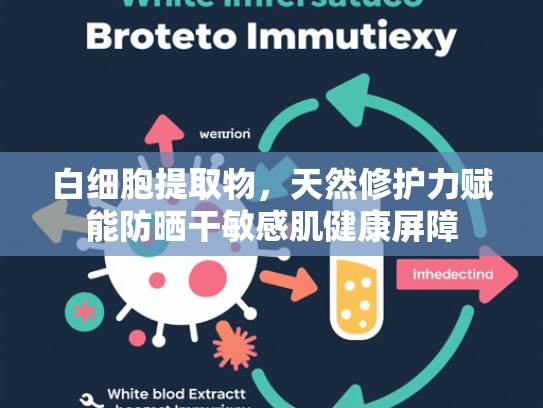 白细胞提取物，天然修护力赋能防晒干敏感肌健康屏障