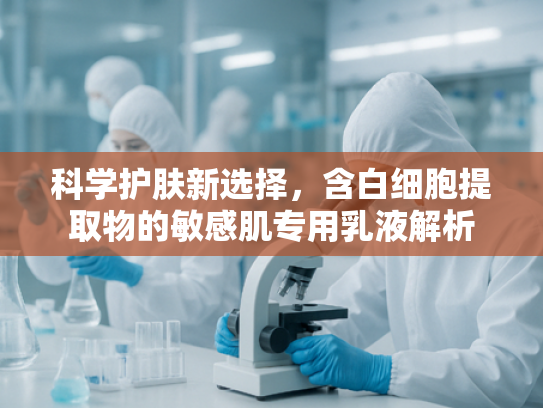 科学护肤新选择，含白细胞提取物的敏感肌专用乳液解析