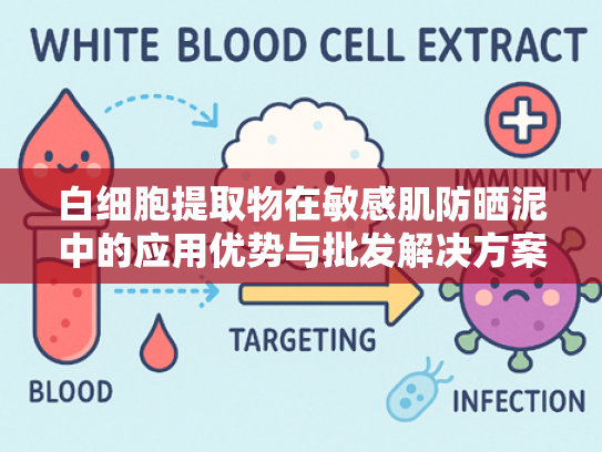白细胞提取物在敏感肌防晒泥中的应用优势与批发解决方案