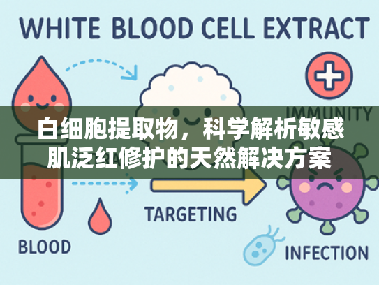 白细胞提取物，科学解析敏感肌泛红修护的天然解决方案