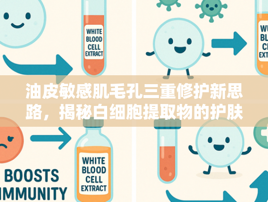 油皮敏感肌毛孔三重修护新思路，揭秘白细胞提取物的护肤奥秘