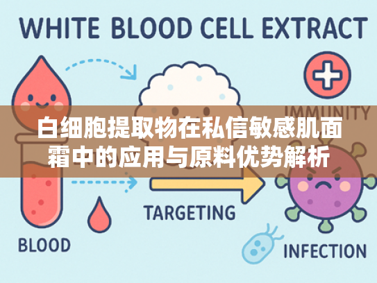 白细胞提取物在私信敏感肌面霜中的应用与原料优势解析