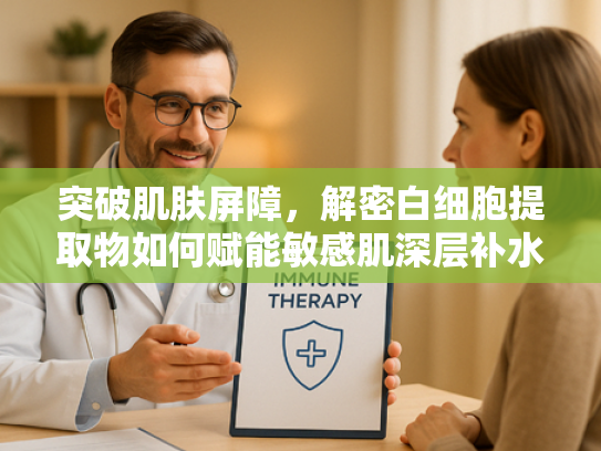 突破肌肤屏障，解密白细胞提取物如何赋能敏感肌深层补水与高效修护