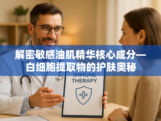 解密敏感油肌精华核心成分—白细胞提取物的护肤奥秘
