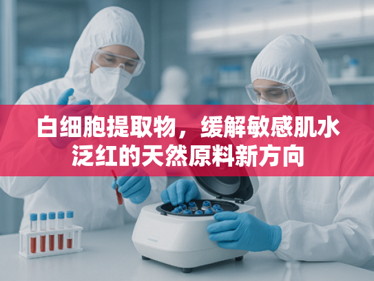 白细胞提取物，缓解敏感肌水泛红的天然原料新方向