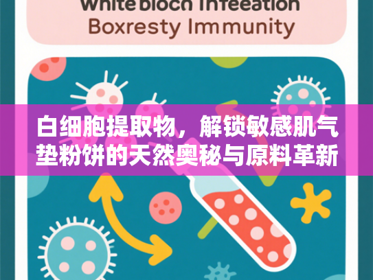 白细胞提取物，解锁敏感肌气垫粉饼的天然奥秘与原料革新