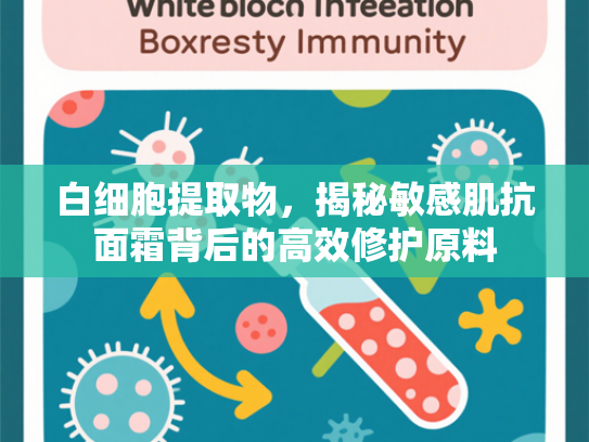 白细胞提取物，揭秘敏感肌抗面霜背后的高效修护原料