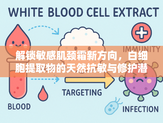 解锁敏感肌颈霜新方向，白细胞提取物的天然抗敏与修护潜能