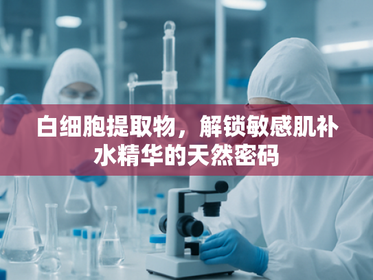 白细胞提取物，解锁敏感肌补水精华的天然密码