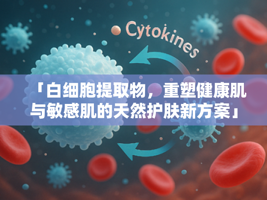 「白细胞提取物，重塑健康肌与敏感肌的天然护肤新方案」