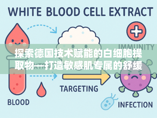 探索德国技术赋能的白细胞提取物—打造敏感肌专属的舒缓爽肤水原料解决方案