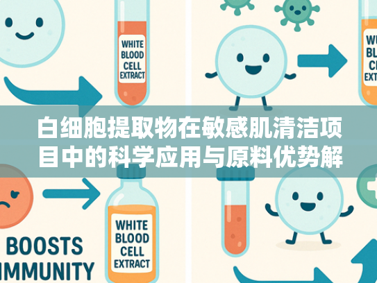 白细胞提取物在敏感肌清洁项目中的科学应用与原料优势解析