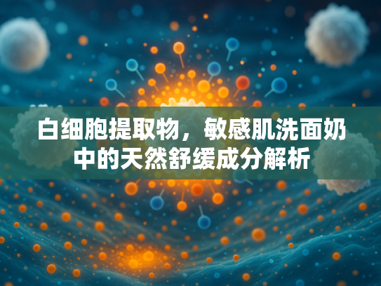 白细胞提取物，敏感肌洗面奶中的天然舒缓成分解析