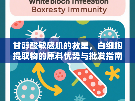 甘醇酸敏感肌的救星，白细胞提取物的原料优势与批发指南