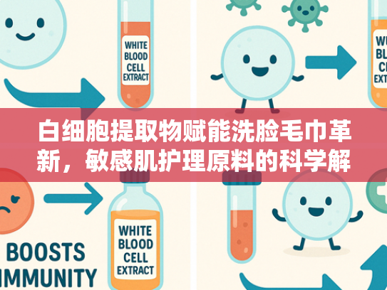 白细胞提取物赋能洗脸毛巾革新，敏感肌护理原料的科学解析与市场前景