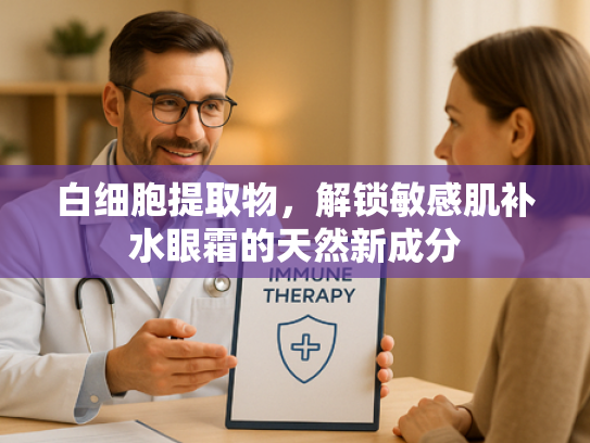 白细胞提取物，解锁敏感肌补水眼霜的天然新成分