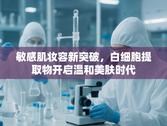 敏感肌妆容新突破，白细胞提取物开启温和美肤时代