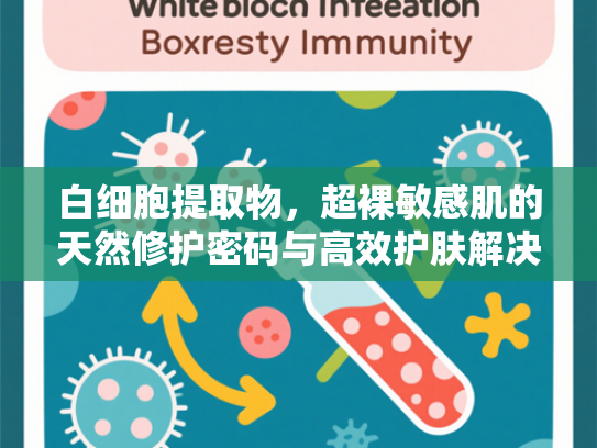 白细胞提取物，超裸敏感肌的天然修护密码与高效护肤解决方案