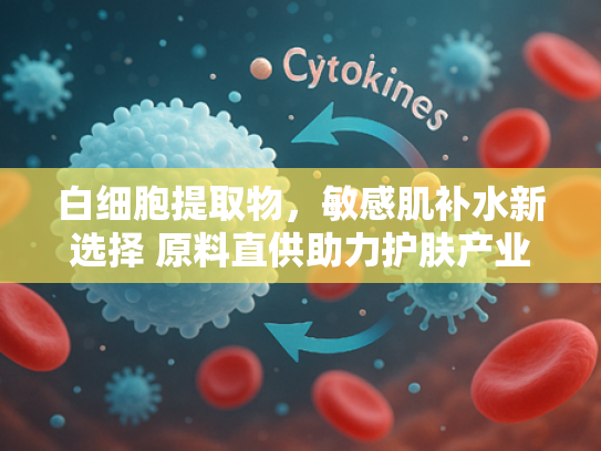 白细胞提取物，敏感肌补水新选择 原料直供助力护肤产业升级