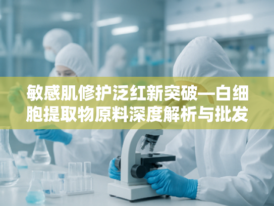 敏感肌修护泛红新突破—白细胞提取物原料深度解析与批发指南