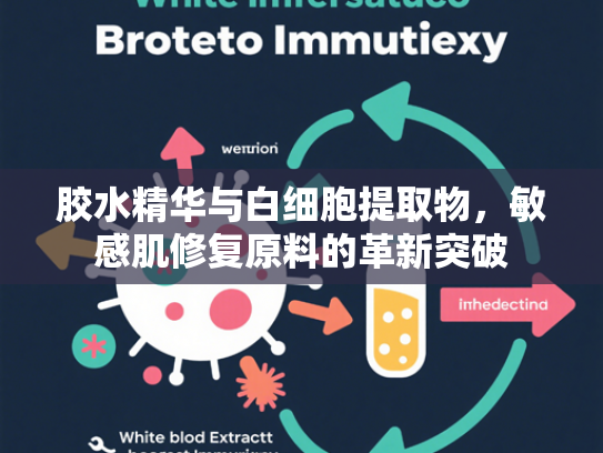 胶水精华与白细胞提取物，敏感肌修复原料的革新突破