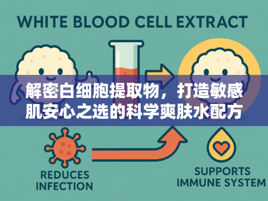 解密白细胞提取物，打造敏感肌安心之选的科学爽肤水配方