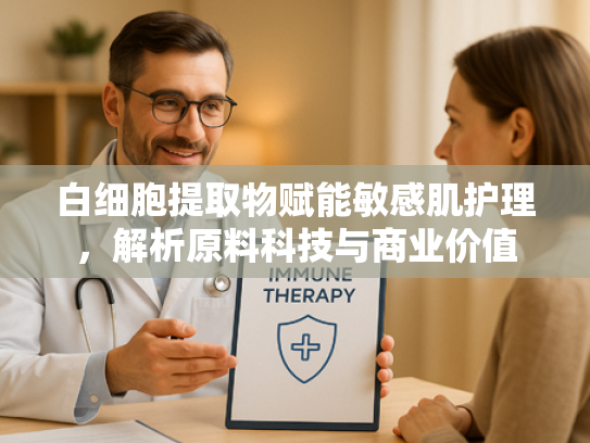 白细胞提取物赋能敏感肌护理，解析原料科技与商业价值
