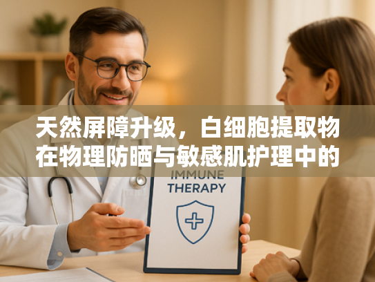 天然屏障升级，白细胞提取物在物理防晒与敏感肌护理中的革新应用