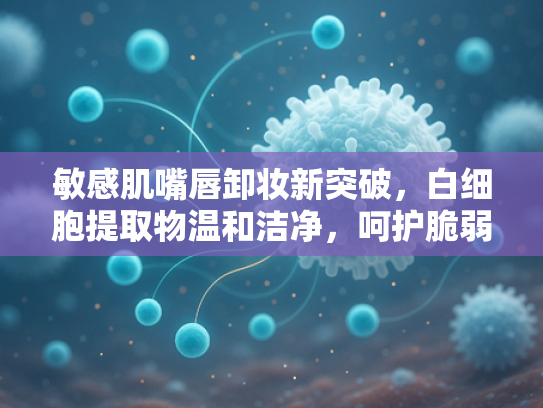 敏感肌嘴唇卸妆新突破，白细胞提取物温和洁净，呵护脆弱唇部