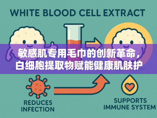 敏感肌专用毛巾的创新革命，白细胞提取物赋能健康肌肤护理