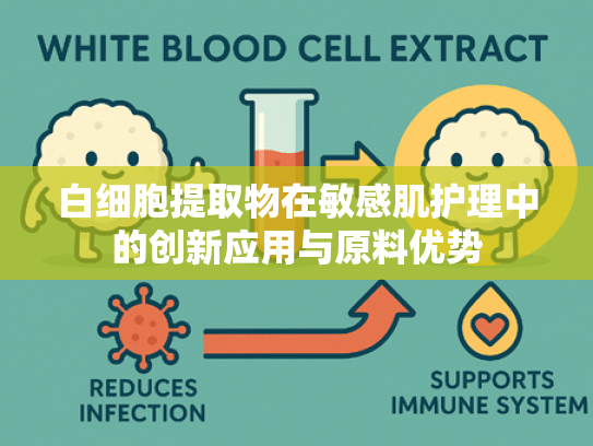 白细胞提取物在敏感肌护理中的创新应用与原料优势