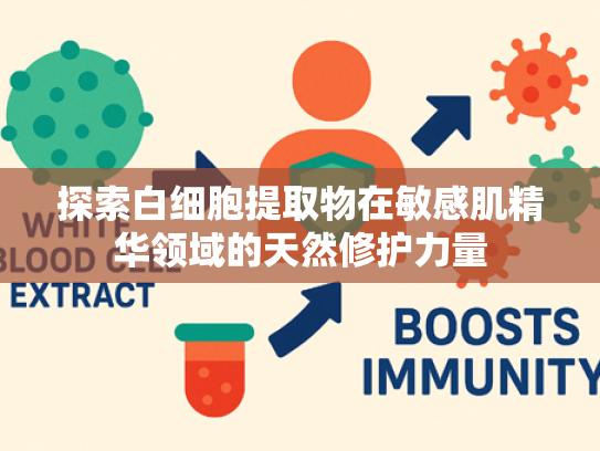 探索白细胞提取物在敏感肌精华领域的天然修护力量