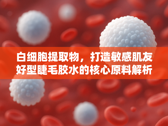 白细胞提取物，打造敏感肌友好型睫毛胶水的核心原料解析
