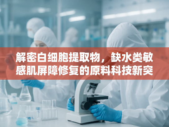 解密白细胞提取物，缺水类敏感肌屏障修复的原料科技新突破