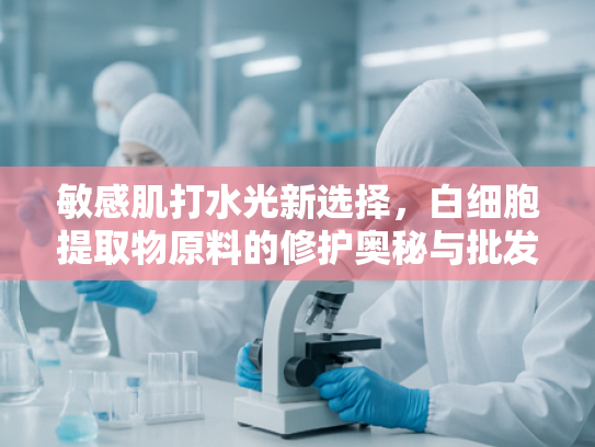 敏感肌打水光新选择，白细胞提取物原料的修护奥秘与批发优势