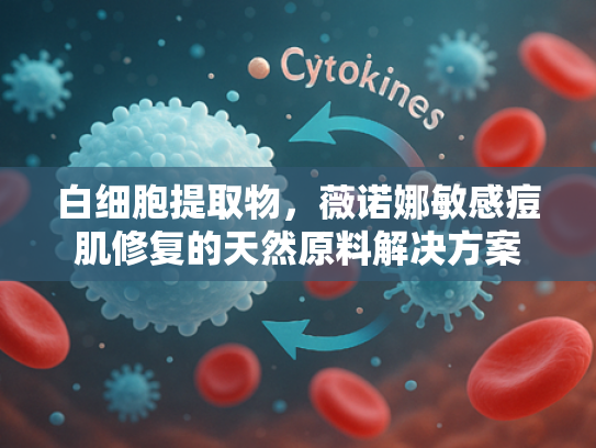 白细胞提取物，薇诺娜敏感痘肌修复的天然原料解决方案