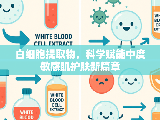 白细胞提取物，科学赋能中度敏感肌护肤新篇章