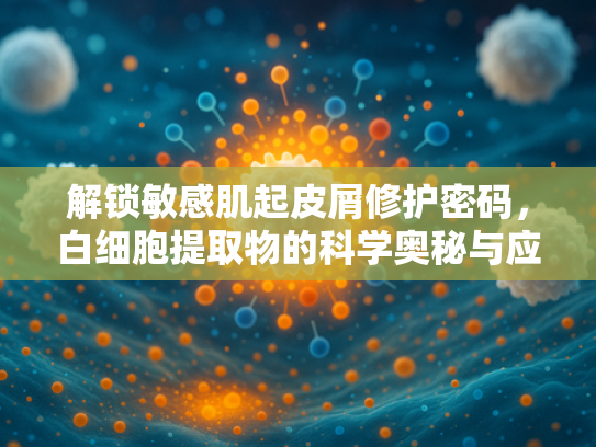 解锁敏感肌起皮屑修护密码，白细胞提取物的科学奥秘与应用价值
