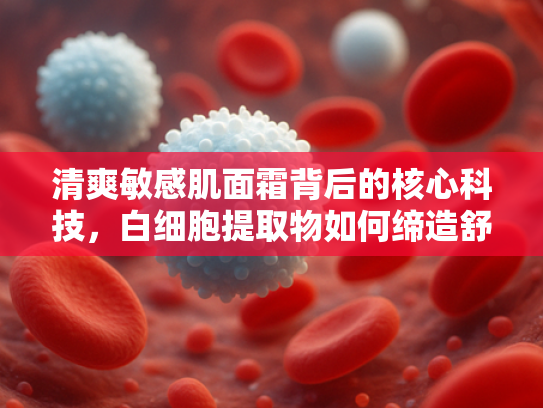 清爽敏感肌面霜背后的核心科技，白细胞提取物如何缔造舒缓护肤新体验